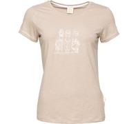 Chillaz Gandia Alpaca Gang Winter Damen T-Shirts beige Größe S Sportklettern | Bouldern | Lifestyle Hautfreundlich Lyocell (Tencel™)