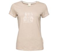 Chillaz Gandia Alpaca Gang Winter T-Shirt Women dark sand - Größe 38 Damen