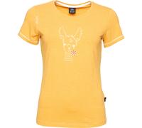Chillaz - Women's Gandia Happy Alpaca T-Shirt - T-Shirt, Gr. M 38, gelb (Ochre)