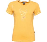 Chillaz - Women's Gandia Happy Alpaca T-Shirt - T-Shirt, Gr. L 40, gelb (Ochre)