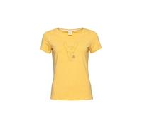 Chillaz Damen Gandia Happy Alpaca T-Shirt (Größe L, gelb)