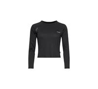 Chillaz - Women's Gröden Mountain Flower - Longsleeve, Gr. S 36, schwarz (Titan)