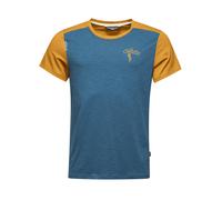 Chillaz Haidi Land Rope T-Shirt Men dark blue / curry / XXS