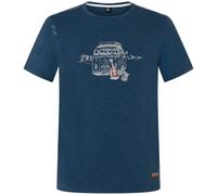Chillaz Herren Bergzeit Innsbruck Out In Nature T-Shirt (Größe XXL, blau)