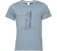 Chillaz Herren Homo Mons Sportivus T-Shirt (Größe M, grau)