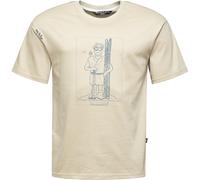 Chillaz Herren Homo Mons Sportivus T-Shirt (Größe S, beige)