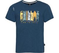 Chillaz Herren Innsbruck Time To Chill T-Shirt (Größe XS, blau)