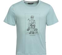 Chillaz Homo Mons Ascendere T-Shirt Men oil blue - Größe M