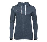 Chillaz W Rock Jacket Blau - Modische warme Damen Jacke, Größe 38 - Farbe Dark Blue Melange