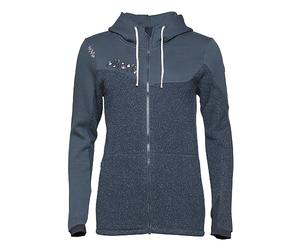 Chillaz W Rock Jacket Blau - Modische warme Damen Jacke, Größe 38 - Farbe Dark Blue Melange