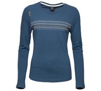 Chillaz - Women's Dalmatien Ornament - Longsleeve, Gr. M 38, blau (DarkBlueII)