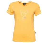 Chillaz - Women's Gandia Happy Alpaca T-Shirt - T-Shirt, Gr. XXL 44, gelb (Ochre)