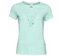 Chillaz - Women's Gandia Happy Alpaca T-Shirt - T-Shirt, Gr. XXS 32, grau/grün (Mint)