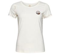 Chillaz - Women's Gandia Mountain Patch - T-Shirt, Gr. S 36, weiß (Creme)