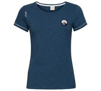 Chillaz Damen Gandia Mountain Patch T-Shirt (Größe XS, blau)