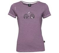 Chillaz - Women's Gandia Mountainbike Flowers T-Shirt - T-Shirt, Gr. XL 42, rosa (DarkViolet)