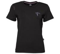 Chillaz - Women's Iseo Mountain Logo T-Shirt - T-Shirt, Gr. XL 42, schwarz (Black/Purple)