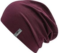 CHILLOUTS Acapulco Hat, Unisex Beanie Mütze, Einheitsgröße OneSize, UV Schutz, Bordeaux