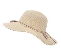 CHILLOUTS Damen Atlanta Sonnenhut, 85 Natural, XS