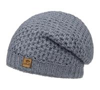 CHILLOUTS Beanie Strickmütze Nele Oversizemütze Damen/Herren - Made in Nepal Herrenmütze mit Futter Herbst-Winter Winter - One Size blau-grau