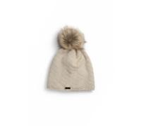Chillouts Blanch Hat - Vielseitige Winter-Bommelmütze - ONE SIZE / beige