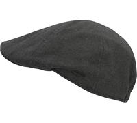 CHILLOUTS Calvin Hat - Flat Cap - dunkelgrau - L-XL - - Schiebermütze