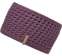 CHILLOUTS Cleo Headband - breites Winterstirnband mit Fleecefutter- Wollanteil - warmes Stirnband in lila für Damen