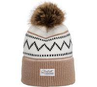 CHILLOUTS Ella Bommelmütze Mütze Wintermütze Damenmütze Strickmütze Beanie Damen - mit Futter Herbst-Winter Winter