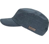Army Cap CHILLOUTS "Ettrick Hat", Damen, blau (navy), Baumwolle, unifarben, casual, Caps, mit dezenter Logo-Applikation (81523231-0) navy