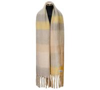 XXL-Schal CHILLOUTS "Gero Scarf", Damen, beige (beige, grau), Kunstfaser, kariert, mehrfarbig, Modetücher, mit dicken Fransen (56829101-0) beige, grau