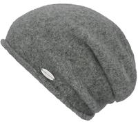 Beanie CHILLOUTS "Lino Hat", Damen, grau, Obermaterial: 78% Polyester, 12% Polyamid, 6% Wolle, 4% Elasthan, Mützen (27766835-0) grau