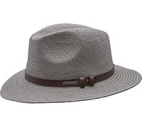 CHILLOUTS Herren Padua Hat Panama-Hut, Grau, L-XL EU