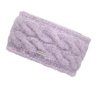Stirnband CHILLOUTS "Iris Headband", Damen, lila, Feinstrick, Materialmix, unifarben, casual, Mützen (29074146-0) lila