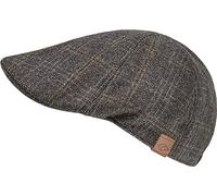 CHILLOUTS Jaro Flatcap Schirmmütze Schiebermütze Herren - mit Schirm, Futter, Futter Winter Herbst-Winter