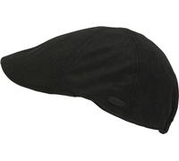 CHILLOUTS Kapolei Hat - Stilvolle Schiebermütze Herren Sommer, Leichte Flatcap, Hochwertige Schiebermütze Herren, Perfekte Passform, schwarz, S-M