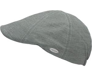 CHILLOUTS Kapolei Hat - Stilvolle Schiebermütze Herren Sommer, Leichte Flatcap, Hochwertige Schiebermütze Herren, Perfekte Passform, grau, S-M