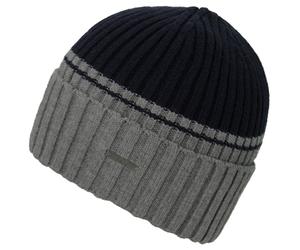 Chillouts - Malik Hat - Mütze, Gr. One Size, grau/schwarz (Navy/Grey)