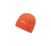 Chillouts Matty Hat - Warme Rippstrick-Beanie aus Naturfasermix - ONE SIZE / orange
