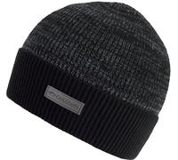 Strickmütze CHILLOUTS "Moritz Hat", Damen, schwarz, Rippstrick, Materialmix, Mützen, Feiner Rippenstrick in melierter Optik (39101850-0) schwarz