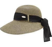 CHILLOUTS Nikiti Hat - Strohhut/Sonnenhut schwarz - XS