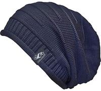 CHILLOUTS Original Strick Long-Beanie Erik hochwertige Uni-Sex One-Size Mütze für Herren und Damen in 4 Farbvarianten - angenehme Übergangs- und Wintermütze, Farbe:Navy (ERI 04)