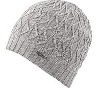 CHILLOUTS Otto Mütze in Hell Grau Herren Beanie Wintermütze wärmende Strickmütze
