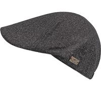 Schiebermütze CHILLOUTS "Elliot Hat" Gr. SM, grau (dark grey) Damen Mützen (92034834-SM) dark grey