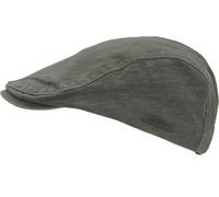 CHILLOUTS Tirau Hat - Schiebermütze Herren, Stilvolle Flat Cap Men, Sommer Newsboy Cap, grau, L-XL