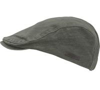 CHILLOUTS Tirau Hat - Schiebermütze Herren, Stilvolle Flat Cap Men, Sommer Newsboy Cap, grau, M-L