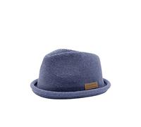 CHILLOUTS quetschbarer Verstellbarer Sommerhut - Pork Pie Tocoa Hat - Herren blau S-M