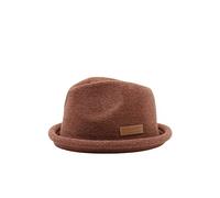 CHILLOUTS Tocoa Hat - Pork Pie Hut Herren/Damen, 100% Polyester, Unisex Sommer Trendhut, Crushable, Adjustable, Rust, S-M