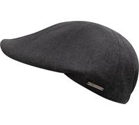 Schiebermütze CHILLOUTS "Windsor Hat", Herren, Gr. M, dunkelgrau, Obermaterial: 100% Polyester. Futter: 80% Polyester, 20% Baumwolle, Mützen, Schiebermütze mit unverwechselbarem Retro-Charme (38764545