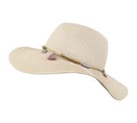 CHILLOUTS Damen Atlanta Sonnenhut, 85 Natural, XS