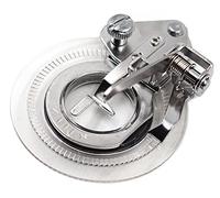 Chiloskit Fancy Flower Stitch Foot Sewing Machine Presser Foot 3700L/5021L Round Presser Foot for Brother Singer Pfaff